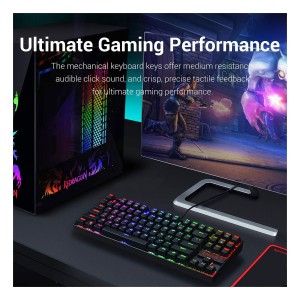 کیبورد گیمینگ مکانیکال با سیم ردراگون مدل KUMARA K552RGB-2
